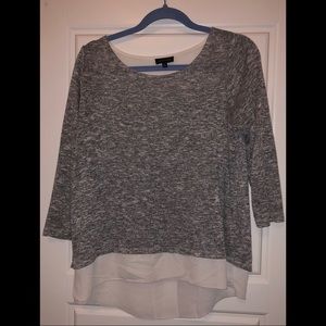 Gray sweater
